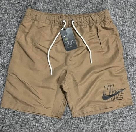 Beige Men Shorts