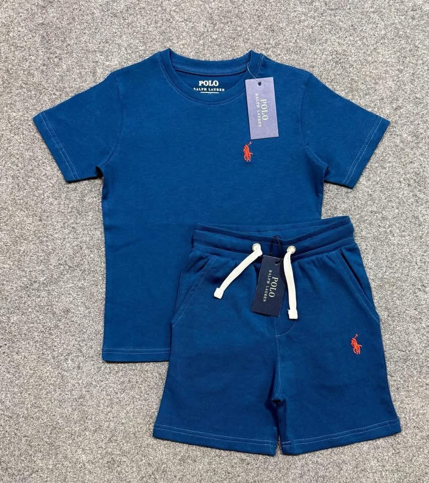 Blue Kids Short Sets